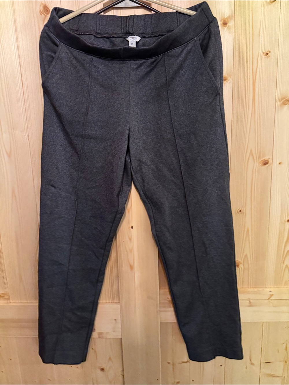 J. Crew Charcoal Stretch Jogger Pants